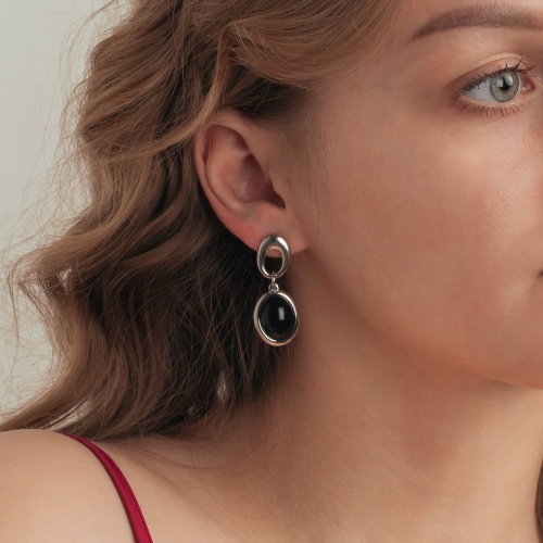 Серьги Possebon Agata Preto, A0368.4 S фото 4